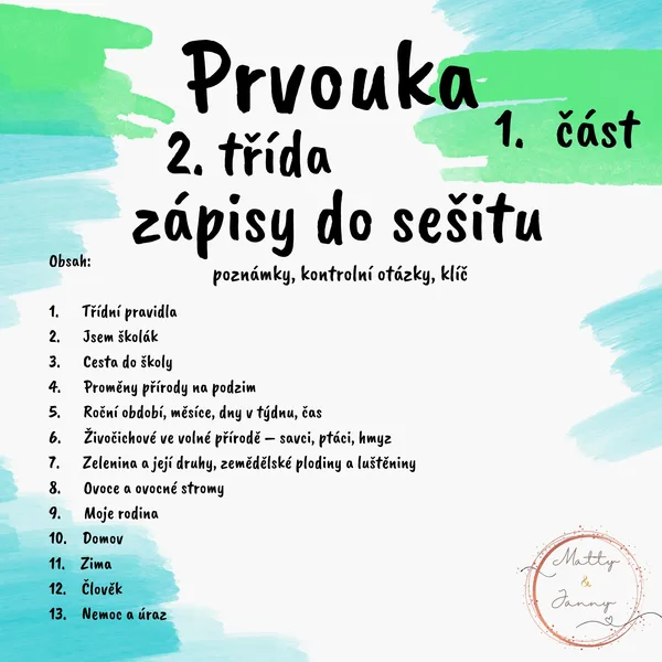 Prvouka 2 - 1. část 1