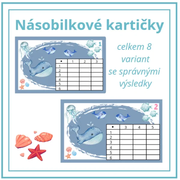 Násobilka: téma moře 1