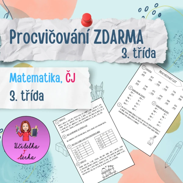 Procvičovací list 3. třída ZDARMA 1