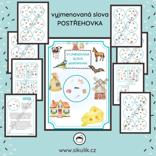 VYJMENOVANÁ SLOVA postřehovka 1