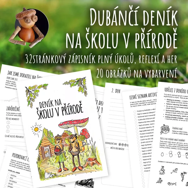 Dubánčí deník na školu v přírodě 1