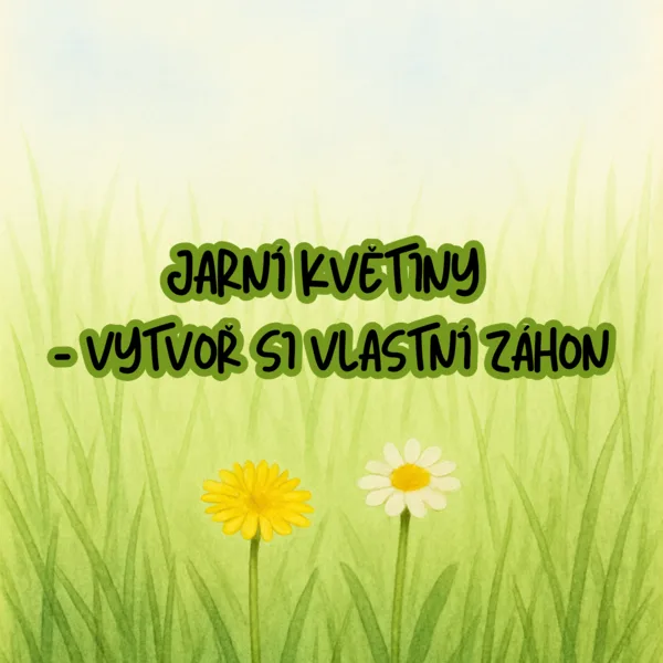 Jarní květiny - Hra Vytvoř si vlastní záhon 1
