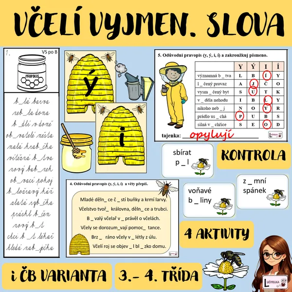 Včelí vyjmenovaná slova  1