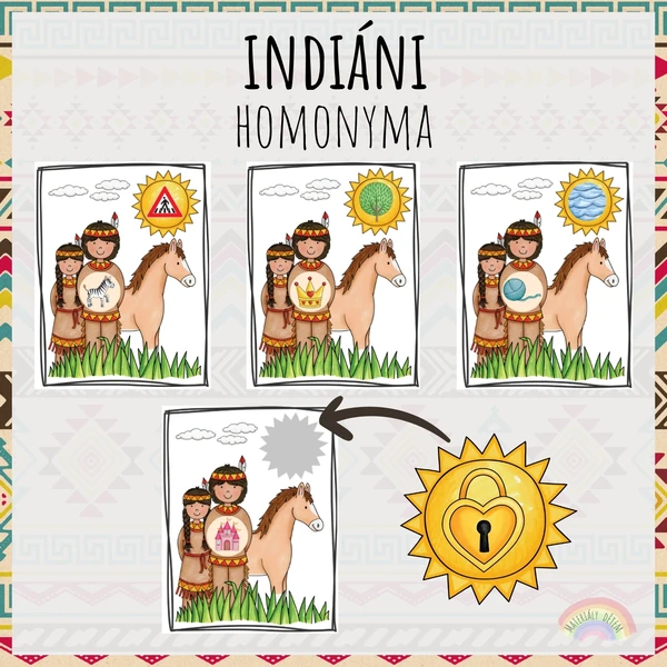 ✨Indiáni, homonyma✨ 1