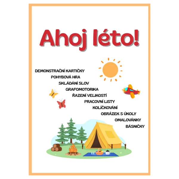 Ahoj léto! - aktivity pro děti  1