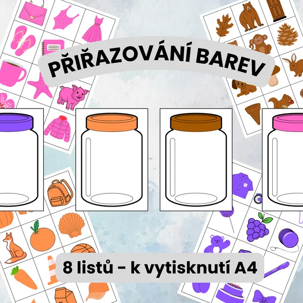 Barvy - oranžová, fialová, růžová, hnědá 1