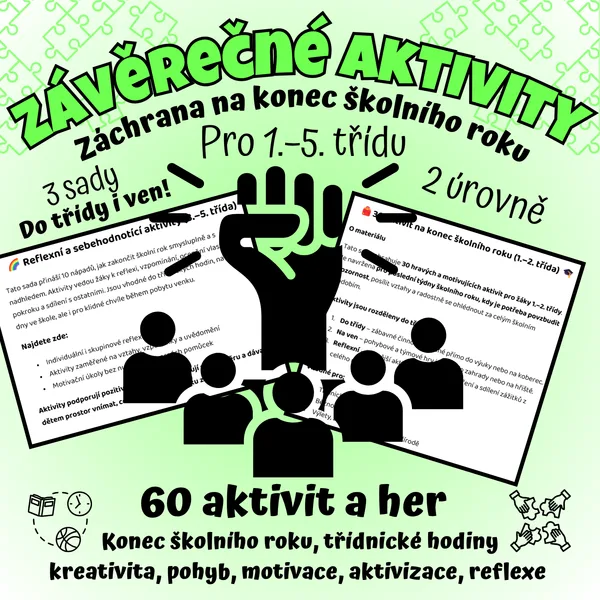 👩‍🏫Aktivity nejen na konec školního roku📚 1