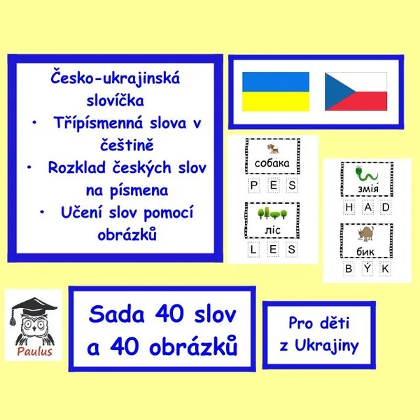 Česko-ukrajinská slovíčka aneb třípísmenná slova  1