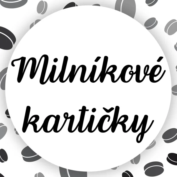 Milníkové kartičky - Hokej 1