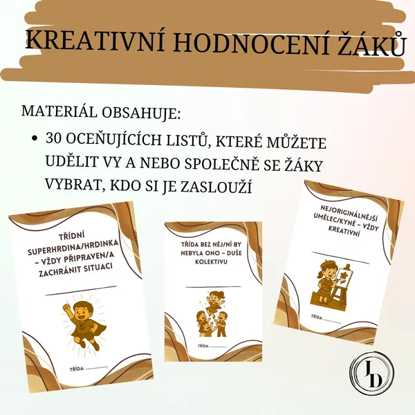 Kreativní hodnocení žáků 1