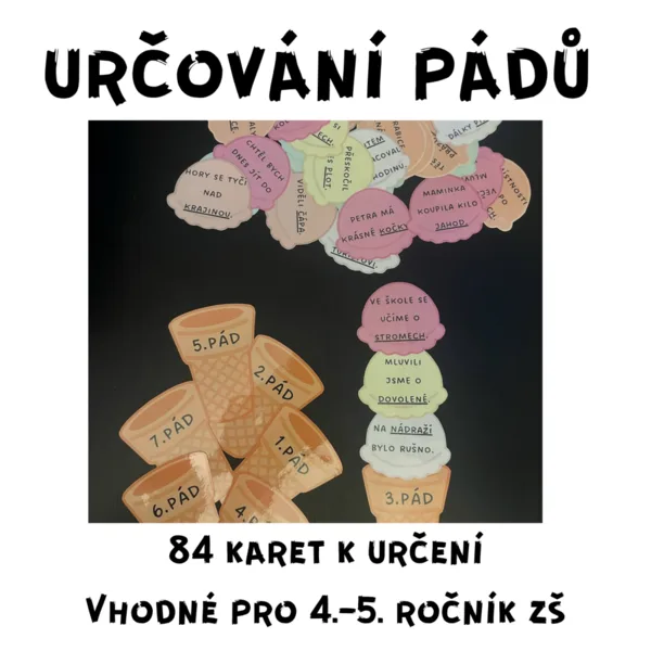 Určování pádů 1