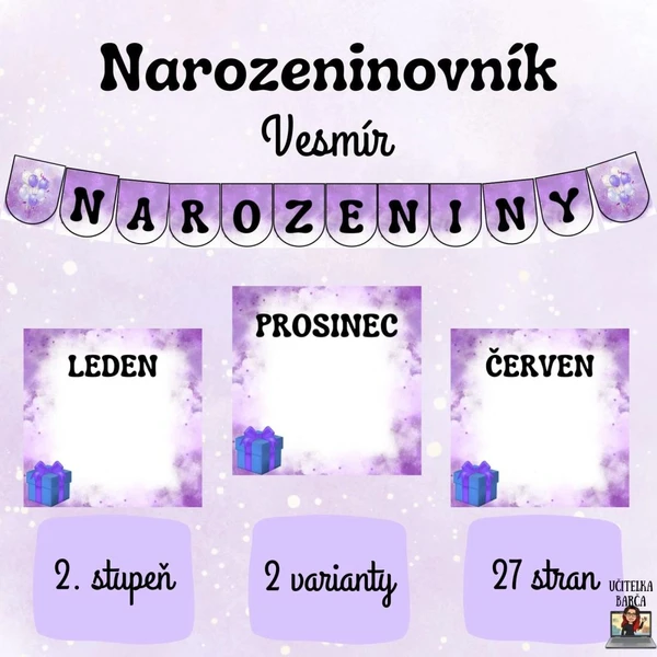 Vesmírný narozeninovník 1