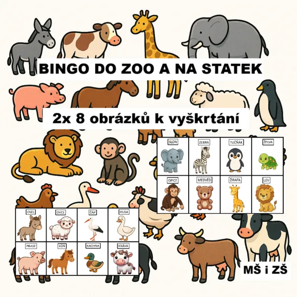 Bingo na statku a do zoo 1