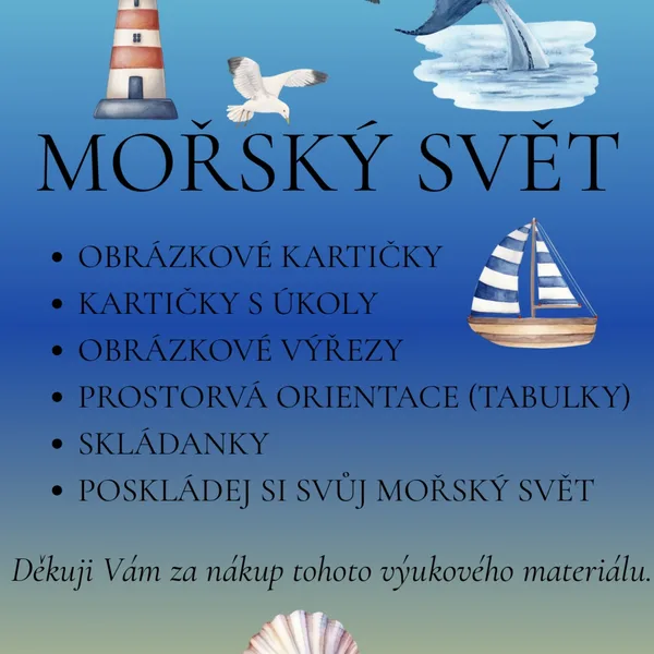 Mořský svět 🐟🪼🦑🦀🐳 1
