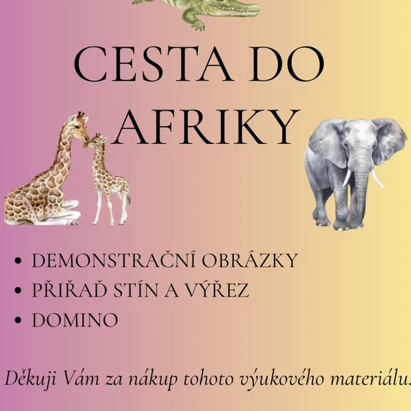 Cesta do Afriky 🦍🦒🦓🐆🐘 1