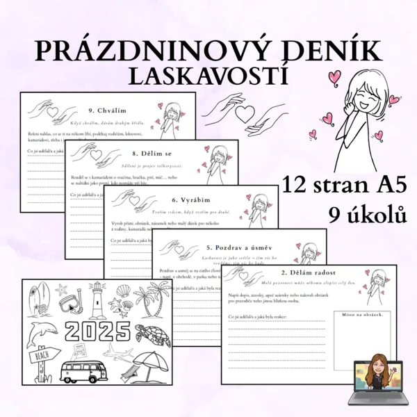 Prázdninový deník - laskavostí 1