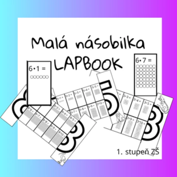Malá násobilka - Lapbook 1