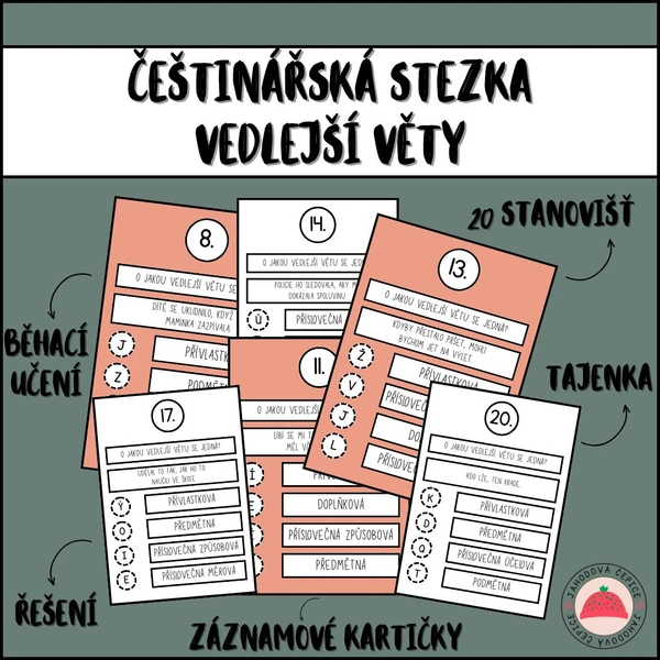 Češtinářská stezka - vedlejší věty 1