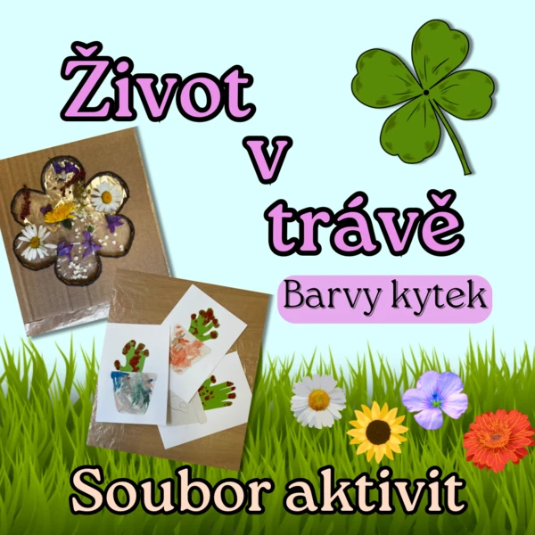 Život v trávě - Barvy kytek 1
