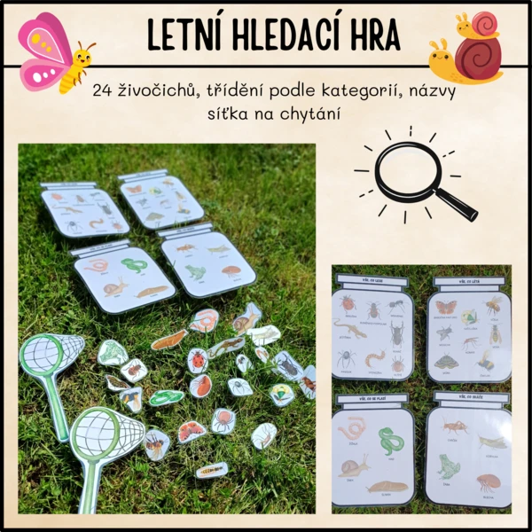 Letní hledací hra 1