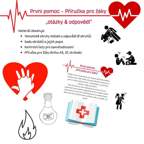 První pomoc v otázkách a odpovědích + Příručka pro žáky 1