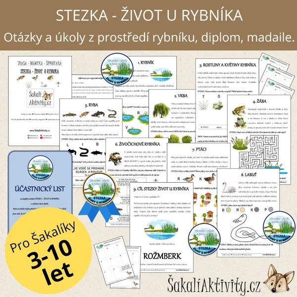  Šakalíkova trasa - STEZKA - ŽIVOT U RYBNÍKA  1