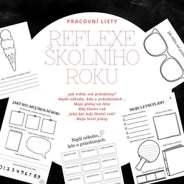 Reflexe školního roku-sada pracovních listů 1