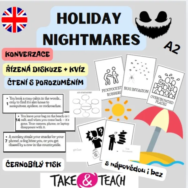 HOLIDAY NIGHTMARES - SUMMER CONVERSATION - PRESENT PERFECT 1