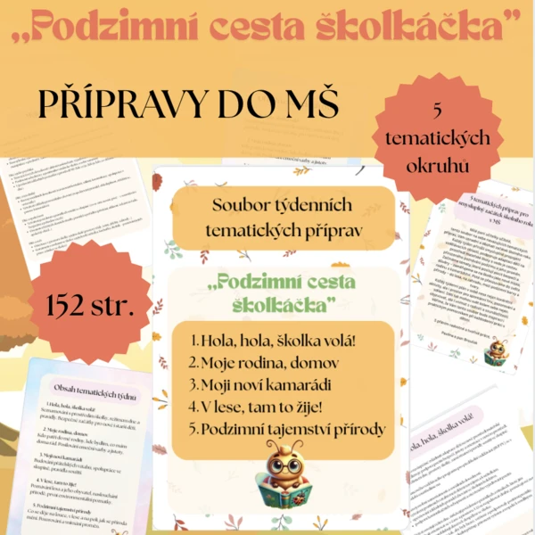 SADA PŘÍPRAVY - září (adaptace, podzim) 1
