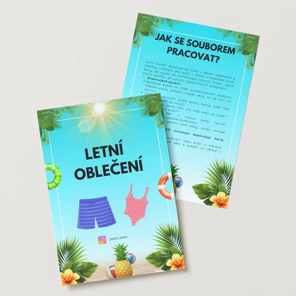 LÉTO, letní oblečení 1