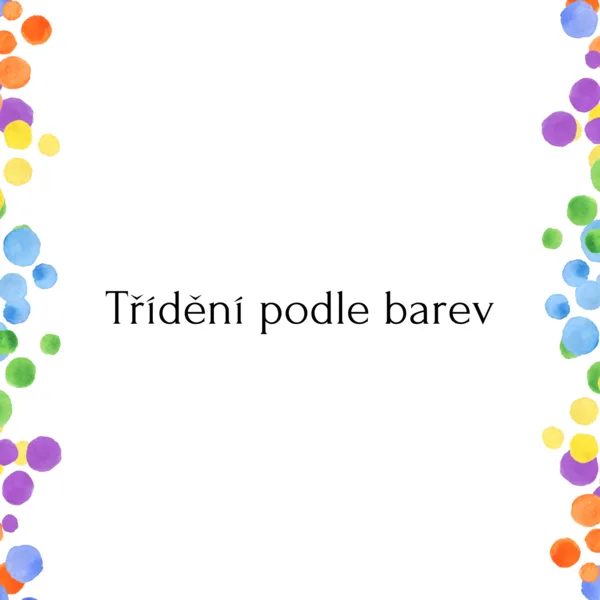 Třídění barev 1