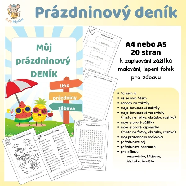 Můj prázdninový deník 1