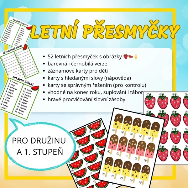 Letní přesmyčky 1