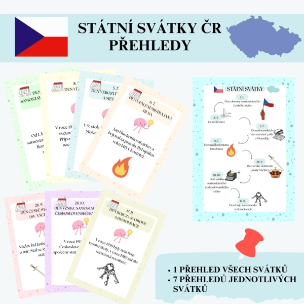 Státní svátky ČR – přehledy 1