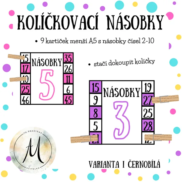 Kolíčkovací násobky 1