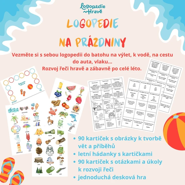 Logopedie na prázdniny 1