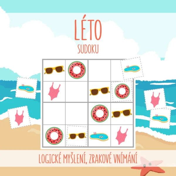 LÉTO - sudoku 1