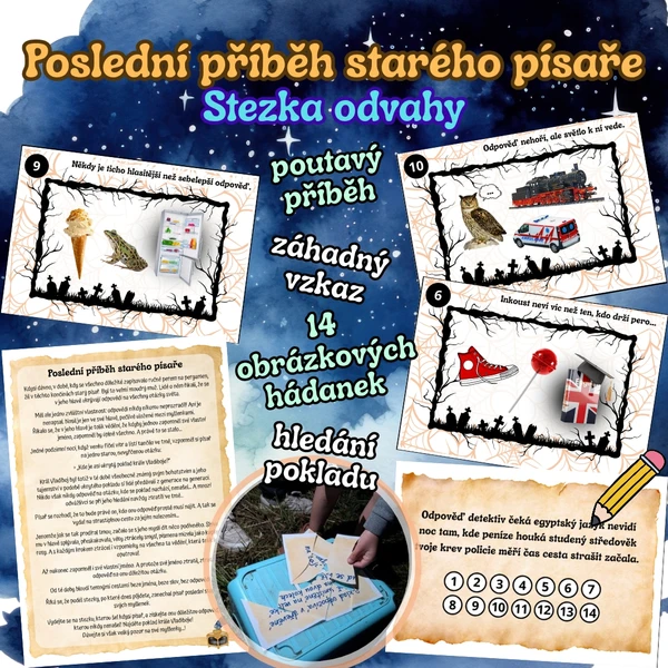 Poslední příběh starého písaře - stezka odvahy 1