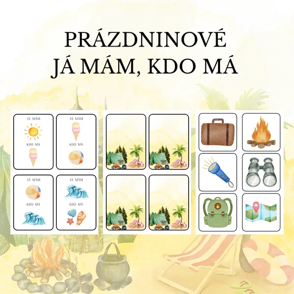 Prázdninové Já mám, kdo má? 1