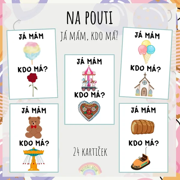 🎈Já mám, kdo má? Na pouti🎈 1