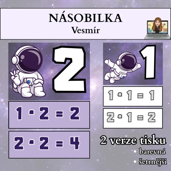 násobilka - vesmír 1