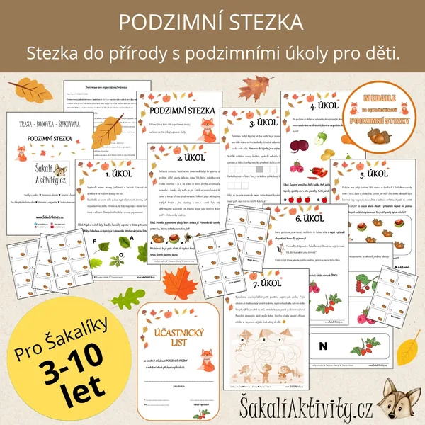 Šakalíkova trasa - PODZIMNÍ STEZKA 1
