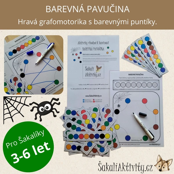 BAREVNÁ PAVUČINA 1