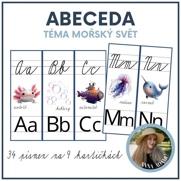 Abeceda - mořský svět  1