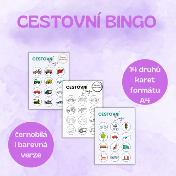 Cestovní bingo 1
