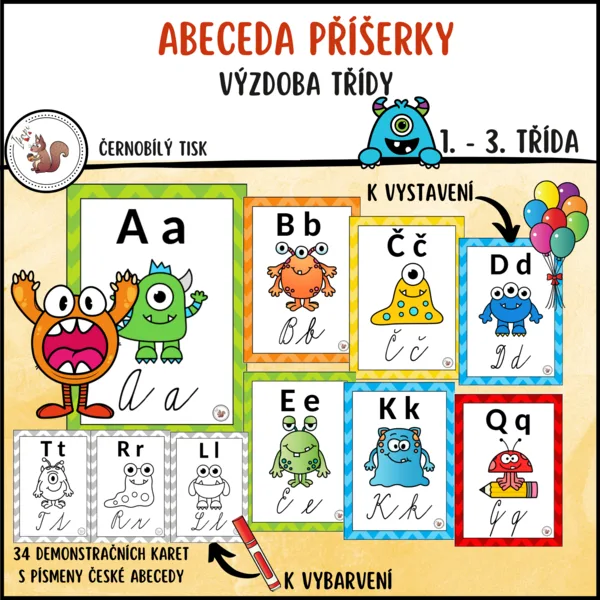 Abeceda příšerky 1
