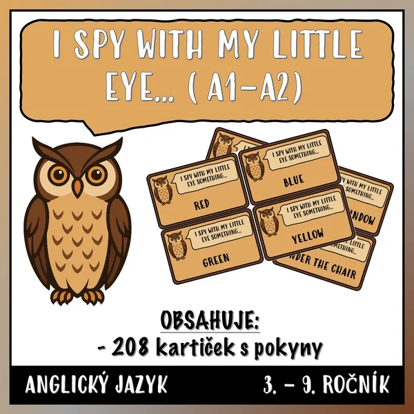 I Spy with My Little Eye...(A1-A2) 1