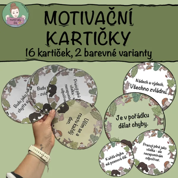 Motivační kartičky 1