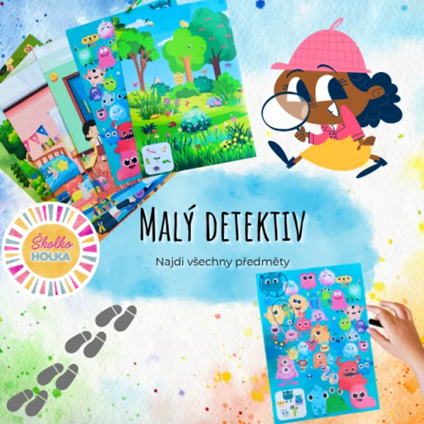 Malý detektiv - najdi všechny předměty 1