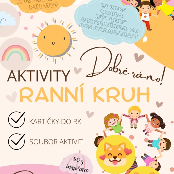 Ranní kruh - aktivity, kartičky, otázky 1